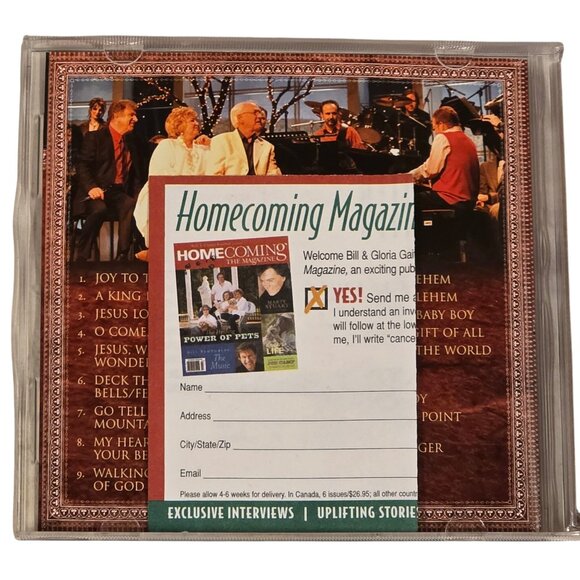 Bill Gloria Gaither Christmas In South Africa CD Featuring Homecoming Friends - Picture 5 of 6